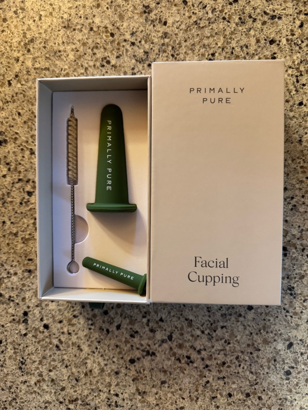 Primally Pure Green Facial Cupping Set